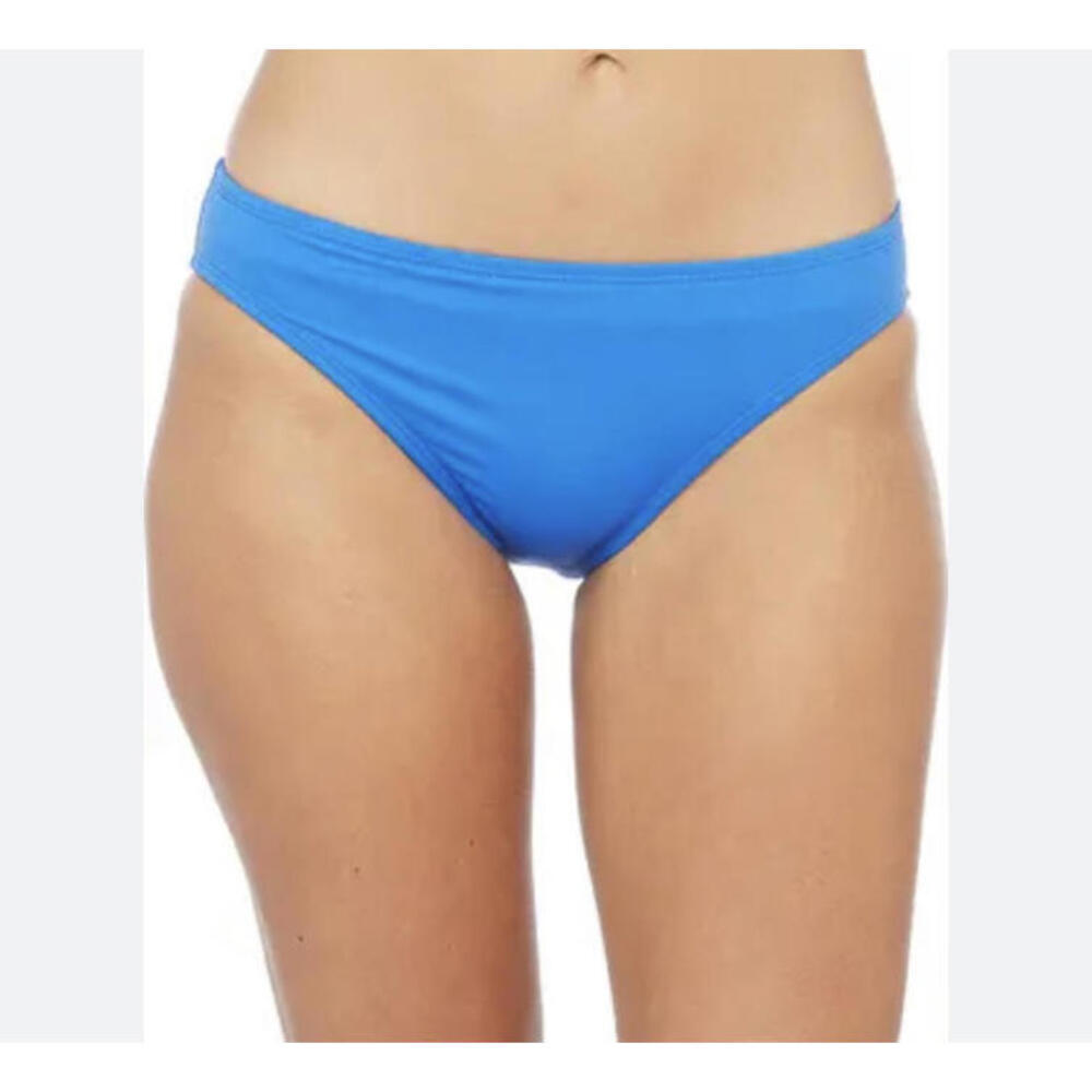 LA BLANCA blue hipster bikini bottoms sz14
